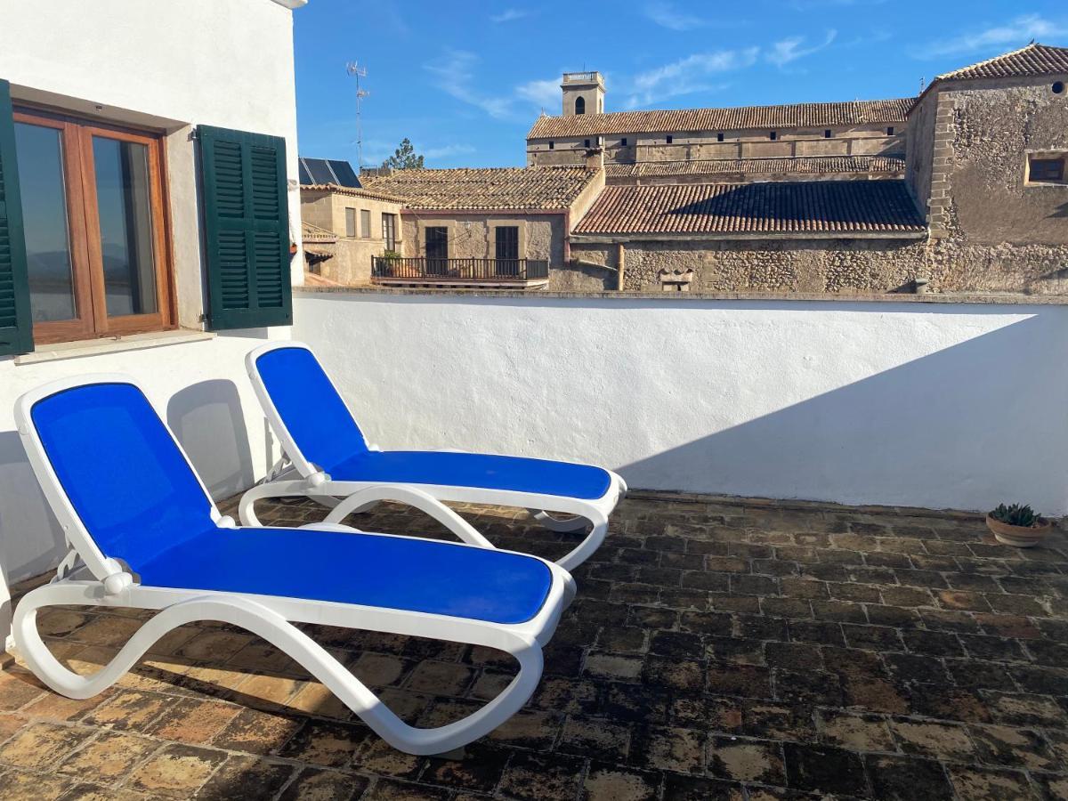 Casa en el centro de Pollensa, a 10 metros de la escalinata del calvario, para 6 personas, con wifi y A.C Exterior foto