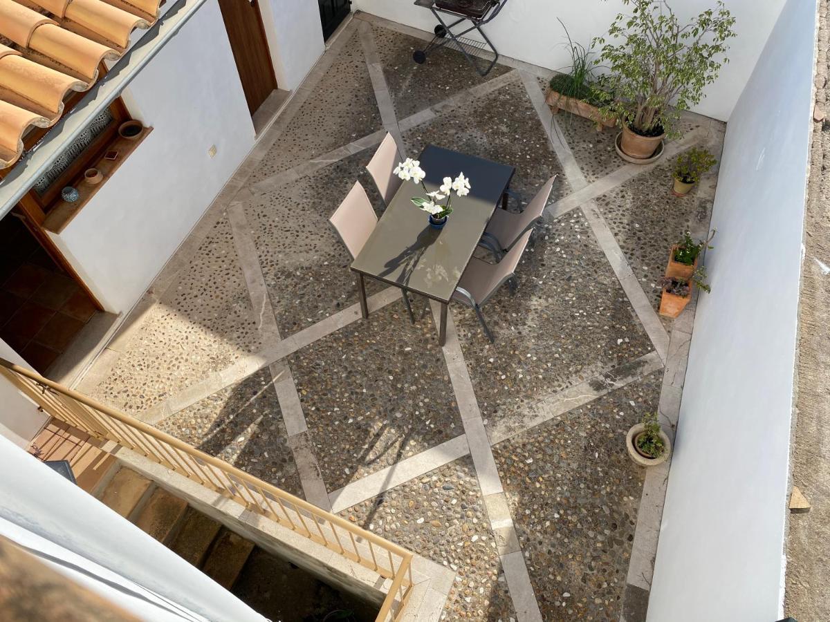 Casa en el centro de Pollensa, a 10 metros de la escalinata del calvario, para 6 personas, con wifi y A.C Exterior foto